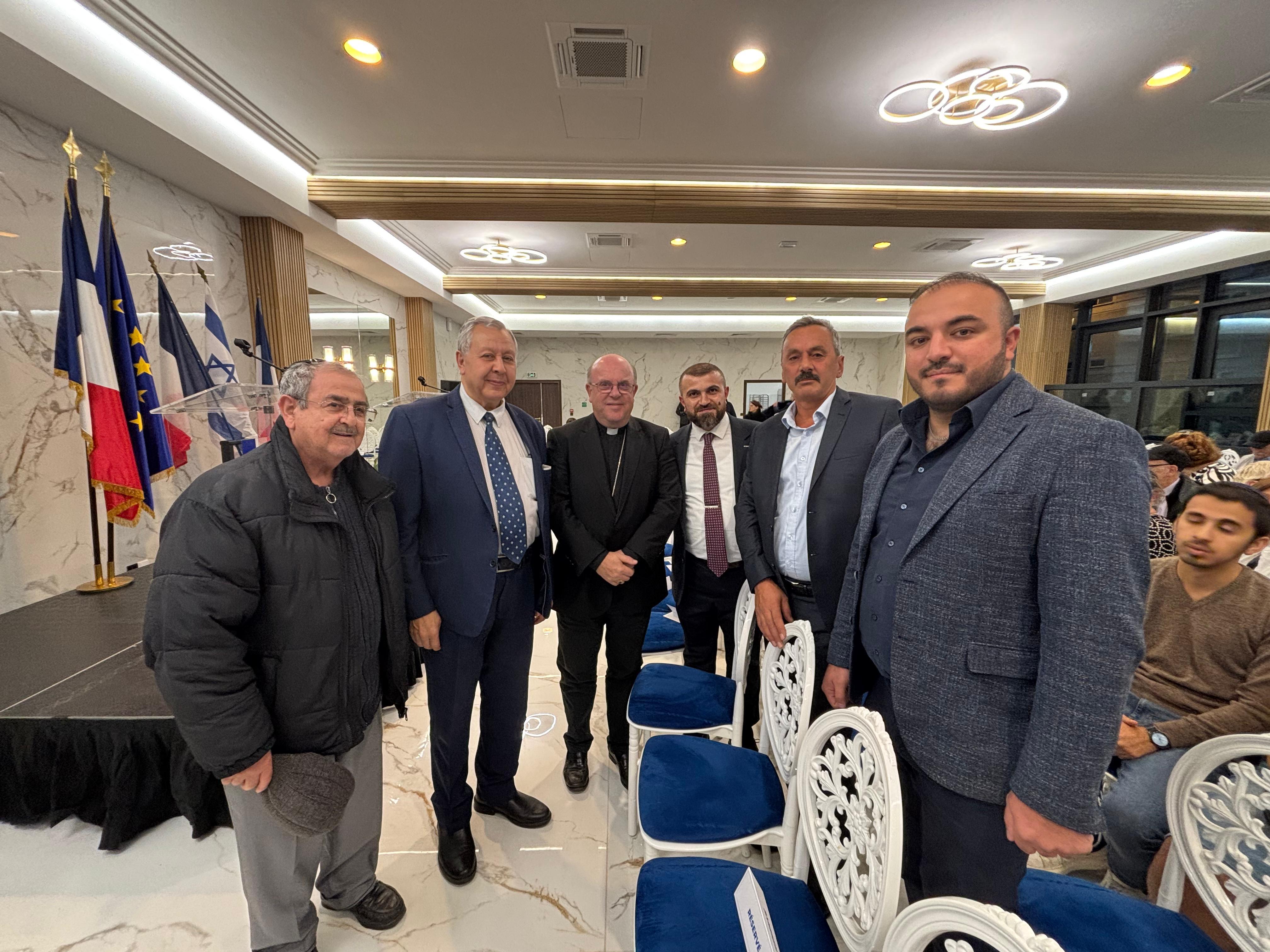 CIMG Sarcelles ve CIMG Île-de-France Bölgesi’nin Val-d’Oise Yahudilik Merkezi – Béréchit Sosyo-Kültürel Merkezi’nin Resmî Açılışına Katılımı